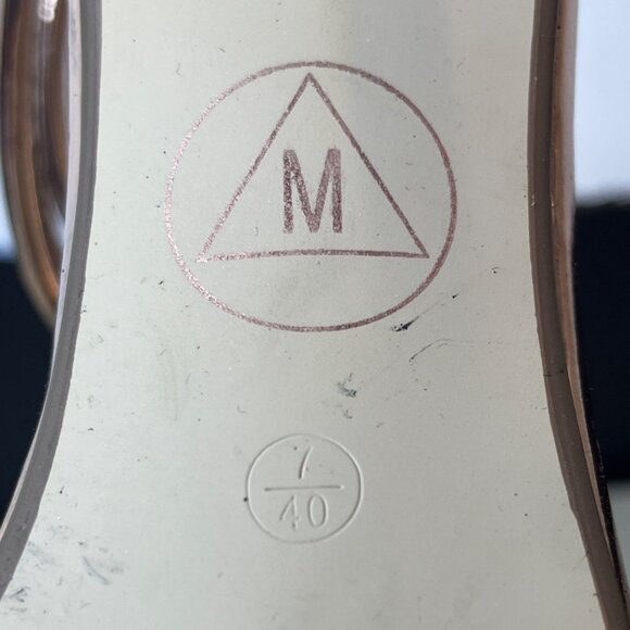 Misguided Women's Rose Gold Strapped Heels Sz 7.5 - NWOB - Picture 9 of 9